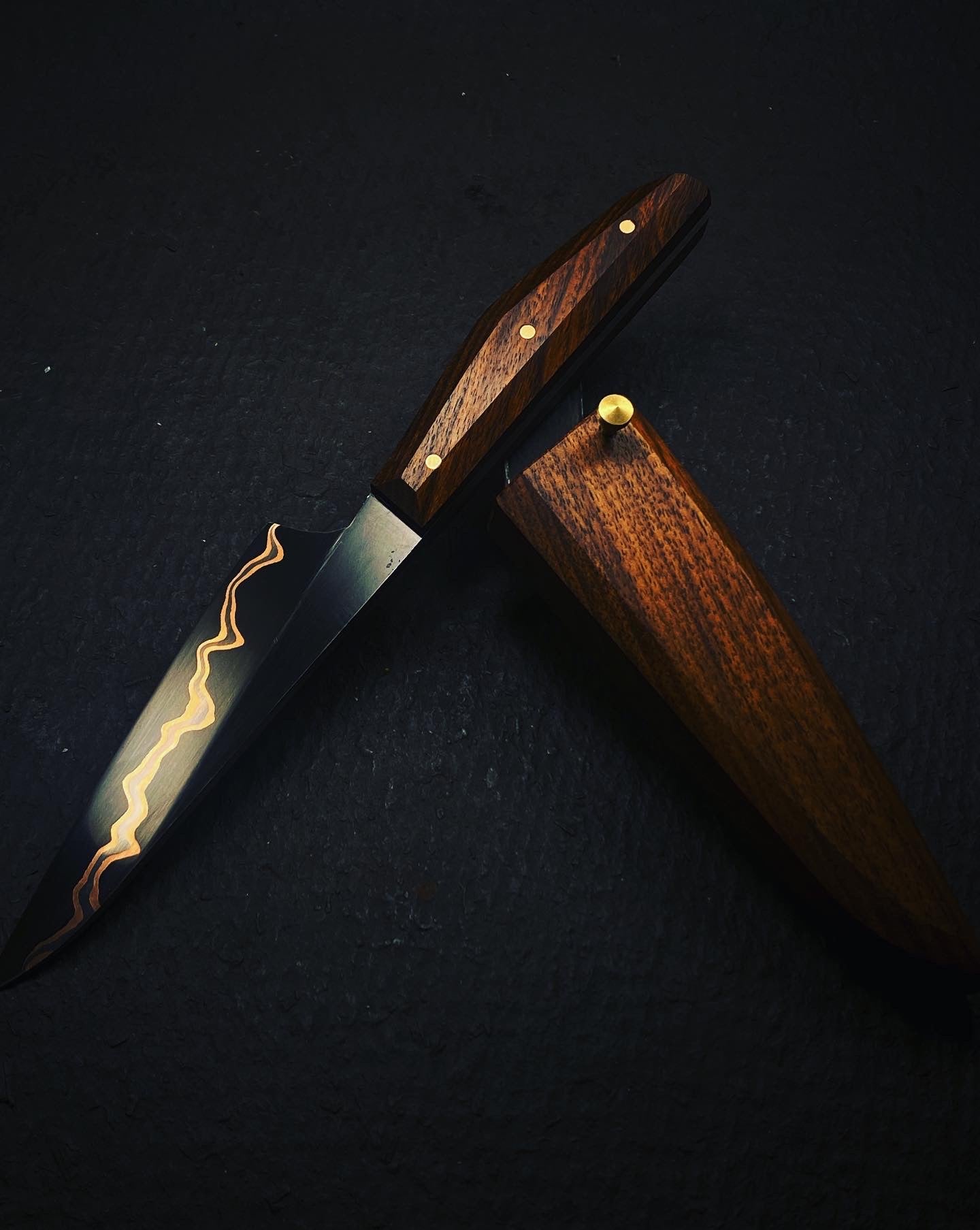 Carbon & Copper Paring Knife