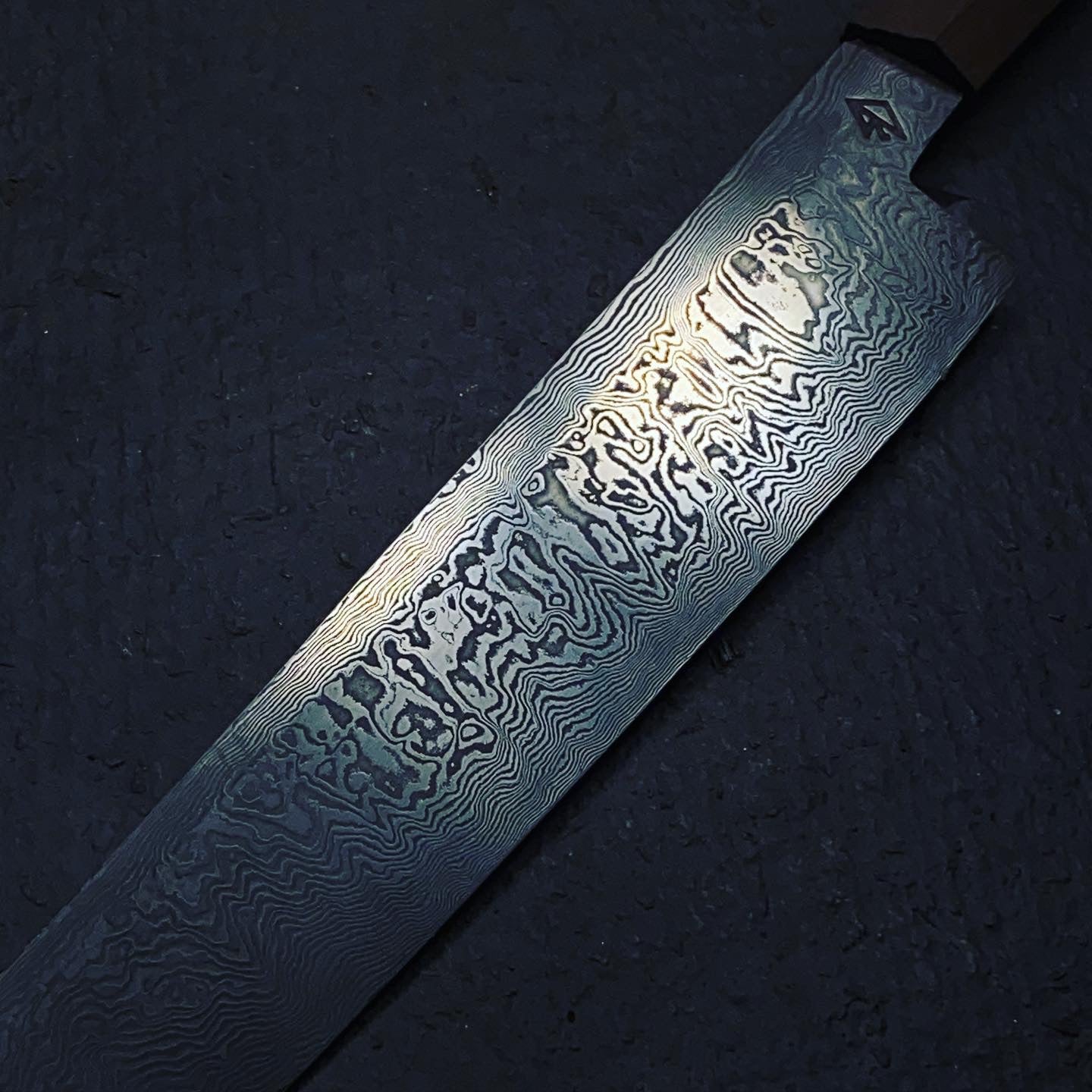 323mm  Damascus Yanagiba Slicer/Carving Knife